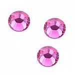 Strass SS16 rosa hotfix x12