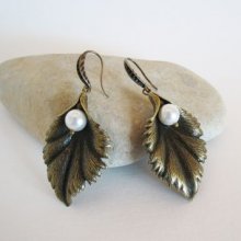 Pearl Leaf örhängen