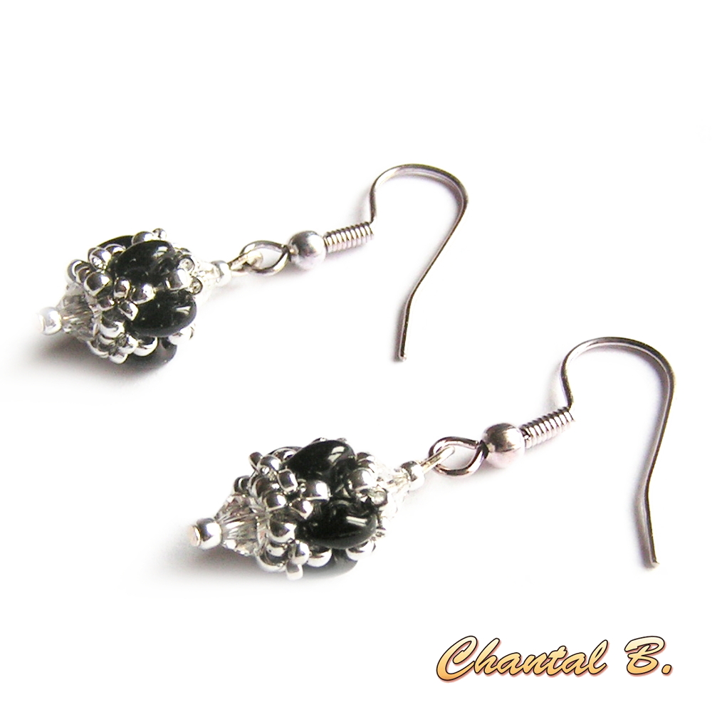 bröllop örhängen swarovski crystal pärlor pärlemor korall och silver glaspärlor