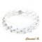 swarovski romantiska armband swarovski vävda pärlor kristall och silver