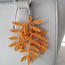 Bag jewel - Bladen - Senap