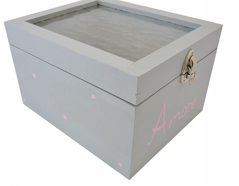 Tr&auml;l&aring;da med glaslock