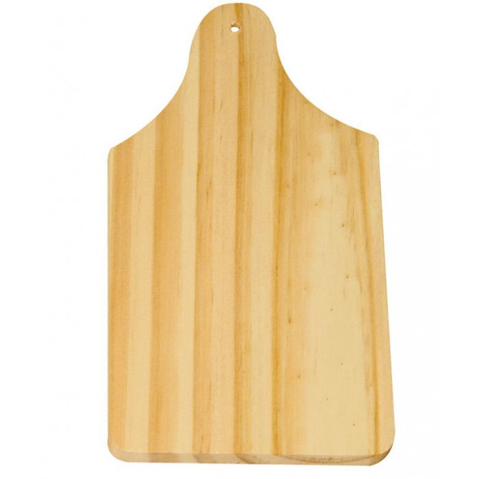 Kniv och skärbräda i bokträ för barn