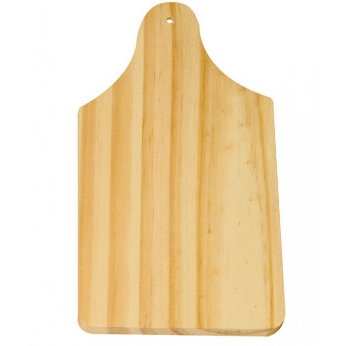 Kniv och skärbräda i bokträ för barn