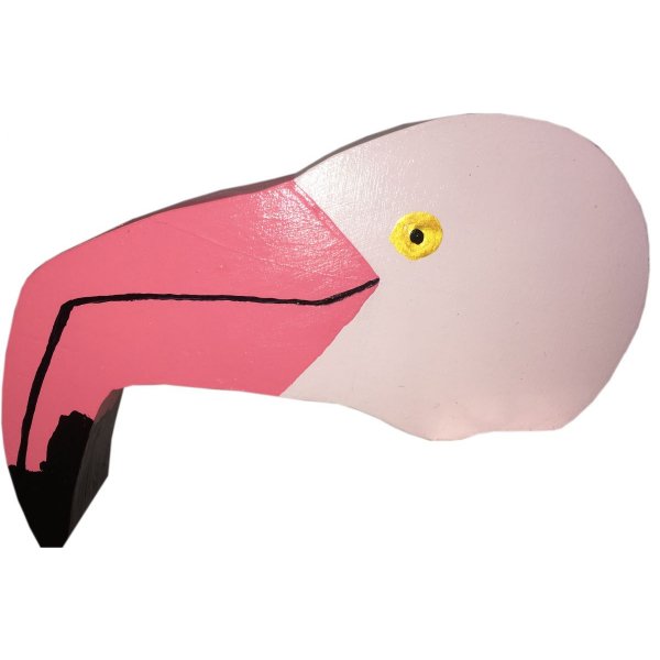"Den rosa flamingo pappershanddukshållaren 
