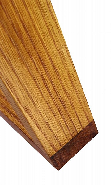 Klockan i massivt tr&auml; kastanj och furu "biljard" modell