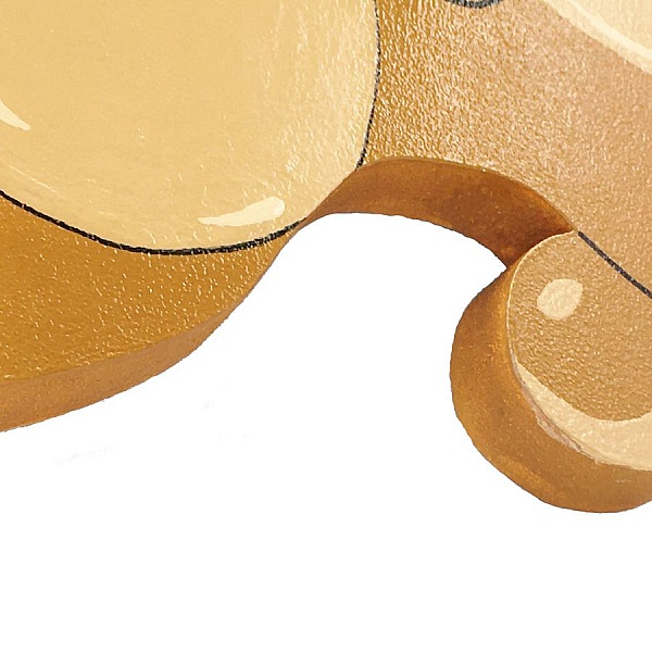 Klocka "nalle och godis" mdf barn