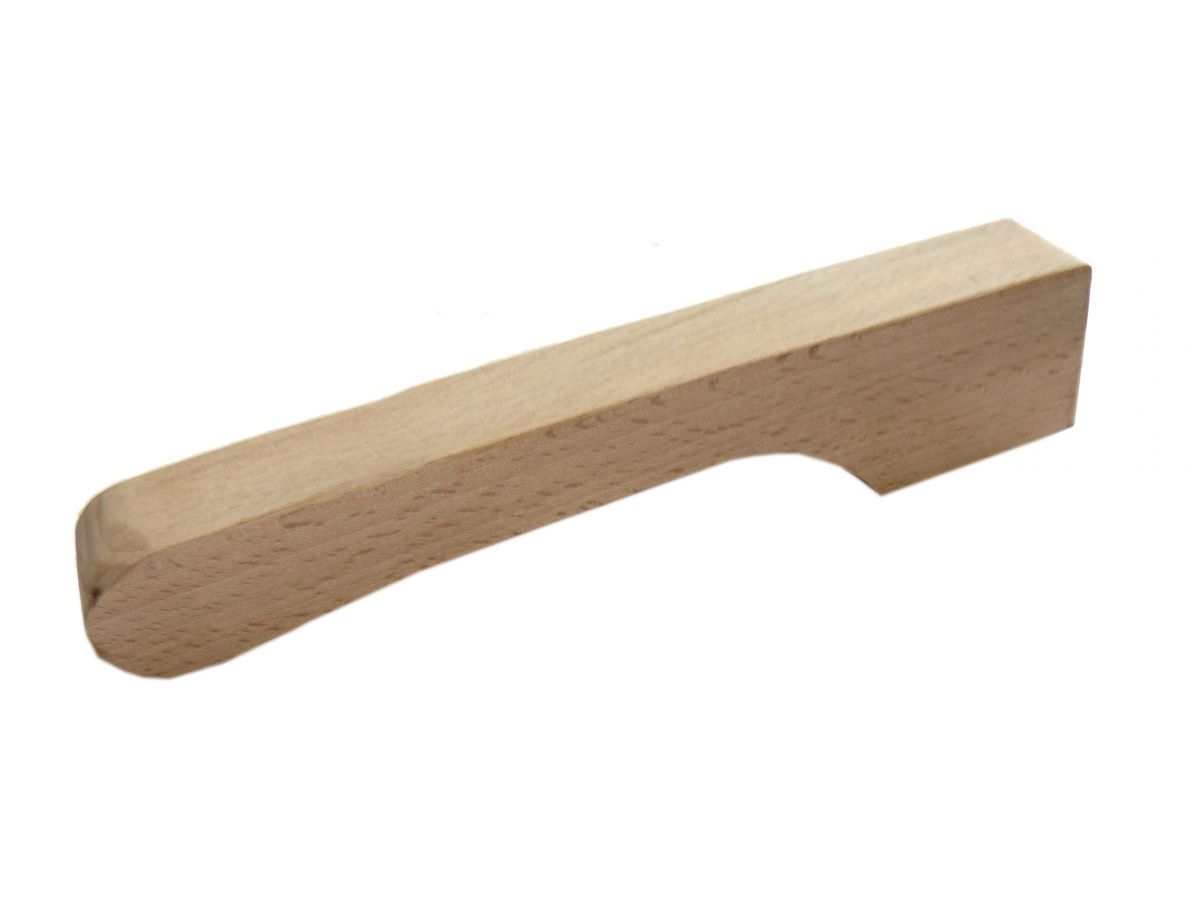 Flasköppnare / flasköppnare med spik i bokträ