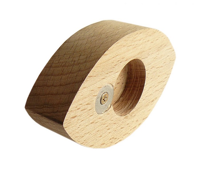 Flask&ouml;ppnare / flask&ouml;ppnare i boktr&auml; modell: rugbyboll