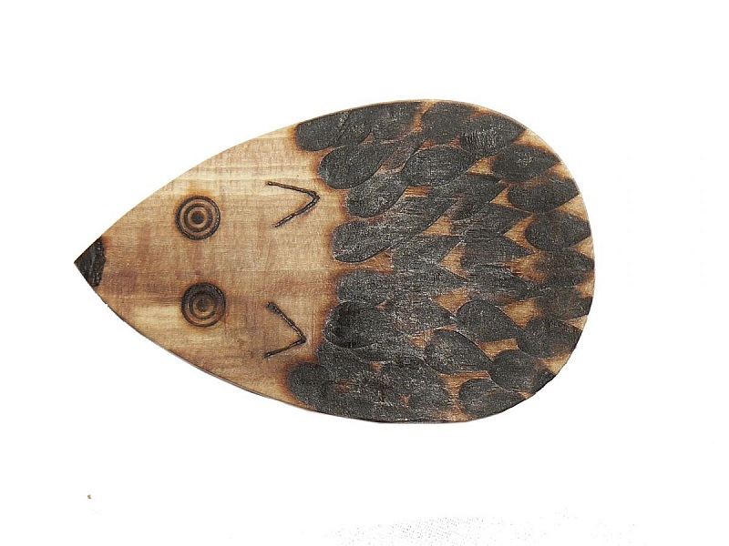 Flask&ouml;ppnare / flask&ouml;ppnare i boktr&auml; modell : igelkott