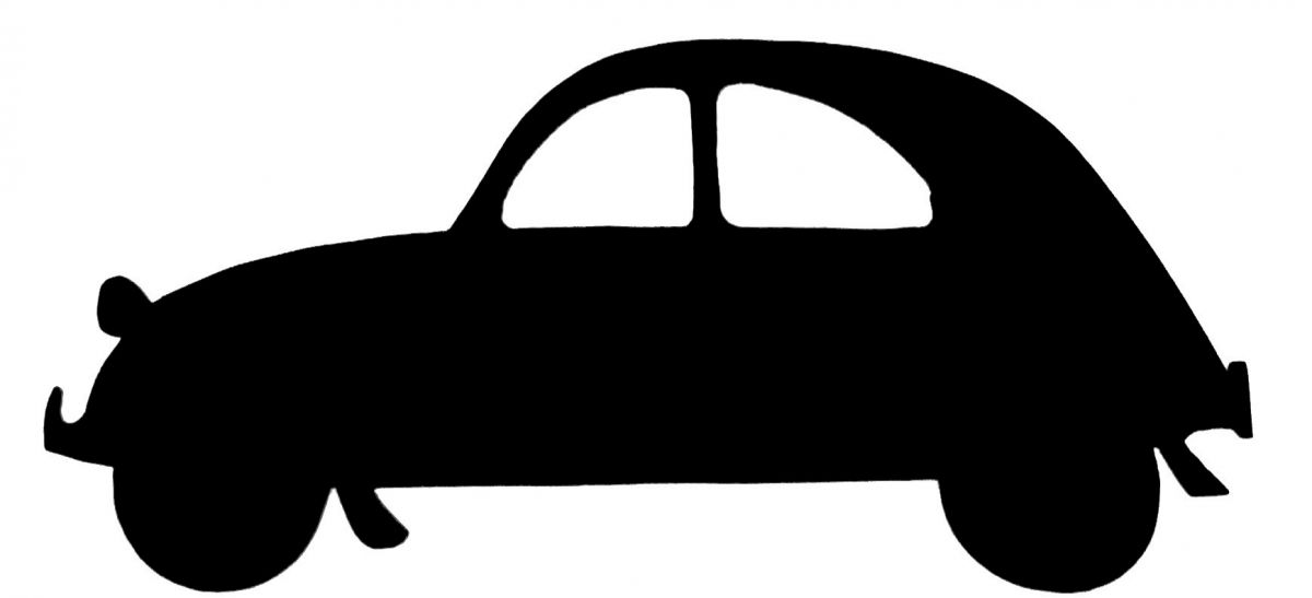 Träskylt för vägg eller dörr modell : Vagn två hästar 2 Cv 40X19 cm svart