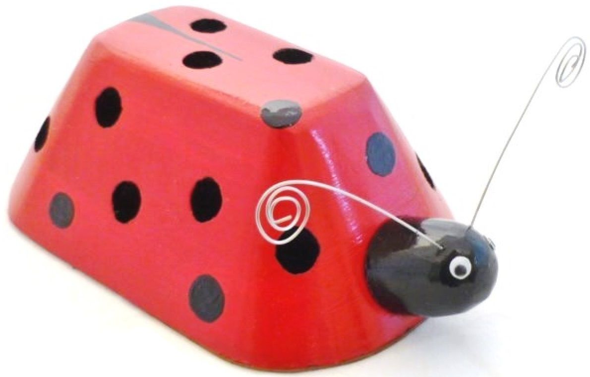 Klädhängare och pennkopp Ladybird och blad