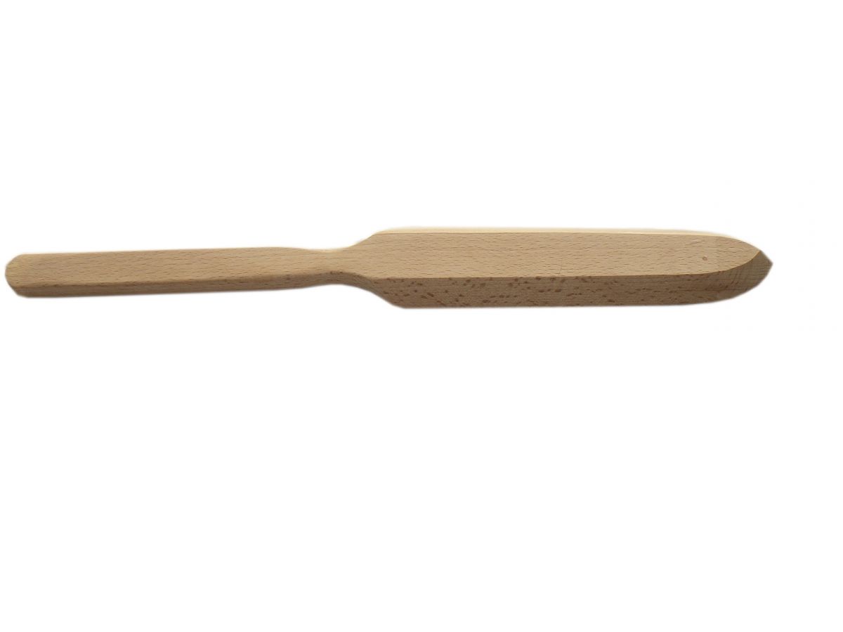 Crepe-spatel Ø 20 långt trähandtag 39 cm