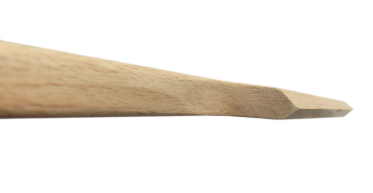 Crepe spatel Ø 23 för tjock crepe maker av trä 44cm
