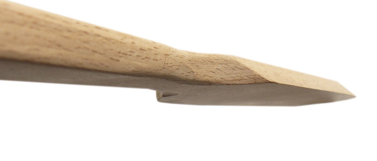 Crepe-spatel Ø 20 långt trähandtag 39 cm