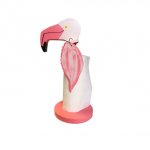 'Den rosa flamingo pappershanddukshållaren 