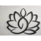 Sittande kvinna i lotus (liten storlek)