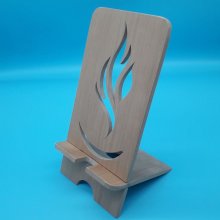Vertikal mobilhållare med flammemotiv
