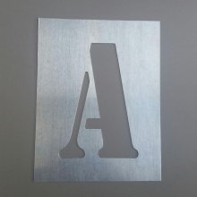 Stencil bokstav ARMY CONDENSED