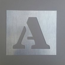LINTSEC REGULAR Bokstavsstencil