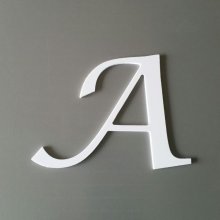 Plastbokstav PVC LUCIDA CALLIGRAPHY