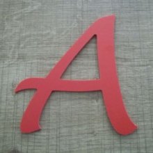 Plastbokstav PVC färg LUCIDA HANDWRITING