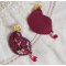 BO Enchantement d'Automne broderad med Swarovski-kristaller, pärlor och fröpärlor.