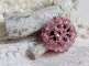 Anemonering med facetter och tupies i Swarovski-kristall
