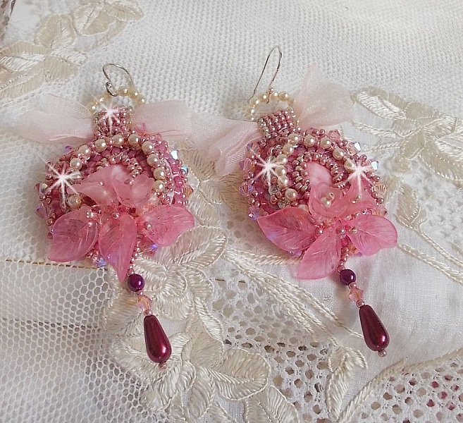 BO Magnolia avec de tr&egrave;s belles perles