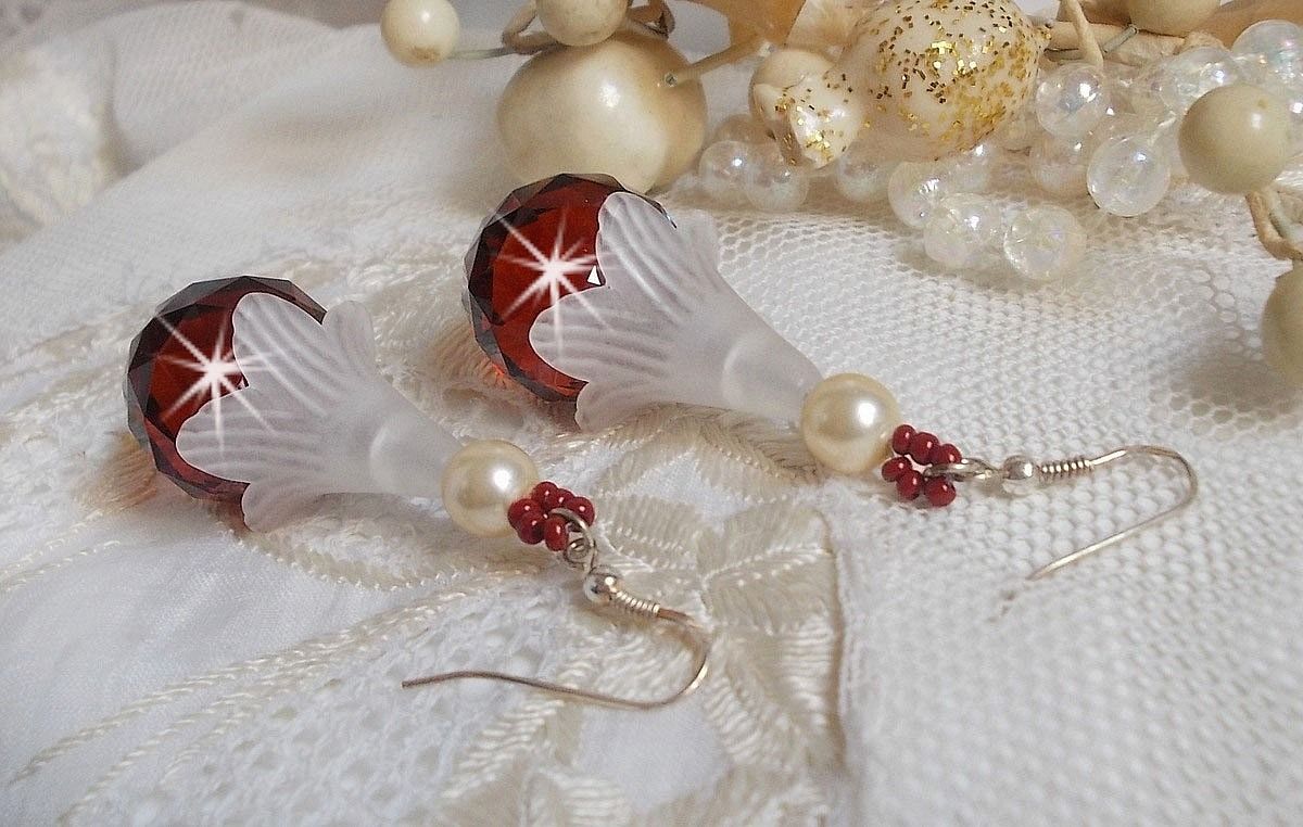 BO Marielle med Swarovski-kristaller och facetterade bohemiska kristallkulor