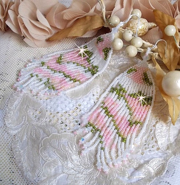 BO Matin Lumineux med japanska p&auml;rlor och Swarovski-kristaller