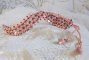 Rose Royale armband med rosa Tila pärlor, facetterade pärlor och Swarovski kristallpärlor