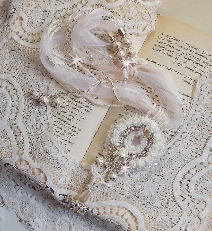 Collier pendentif Ombrelle Charlotte