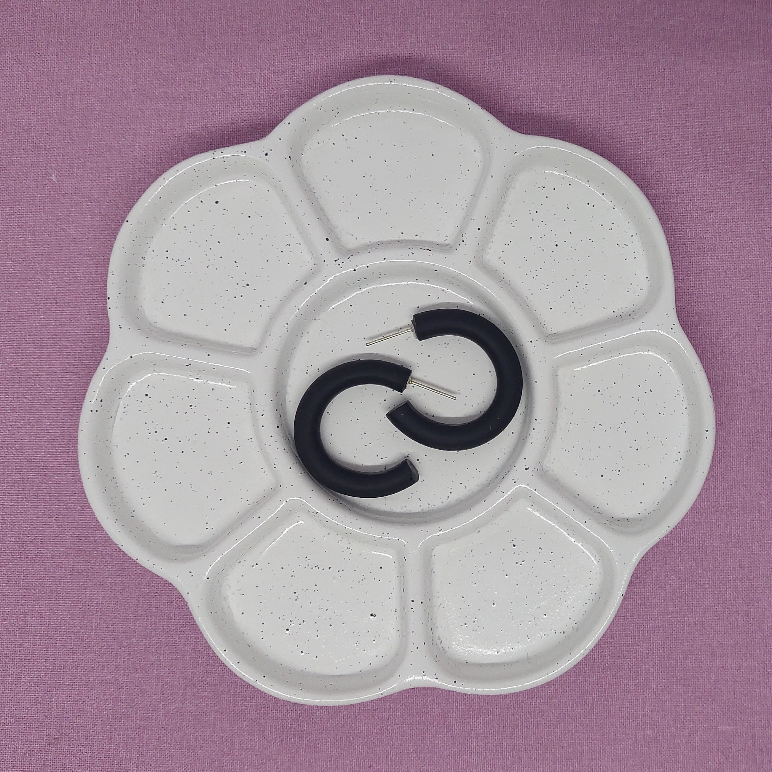 Cr&eacute;oles noires mat et unies