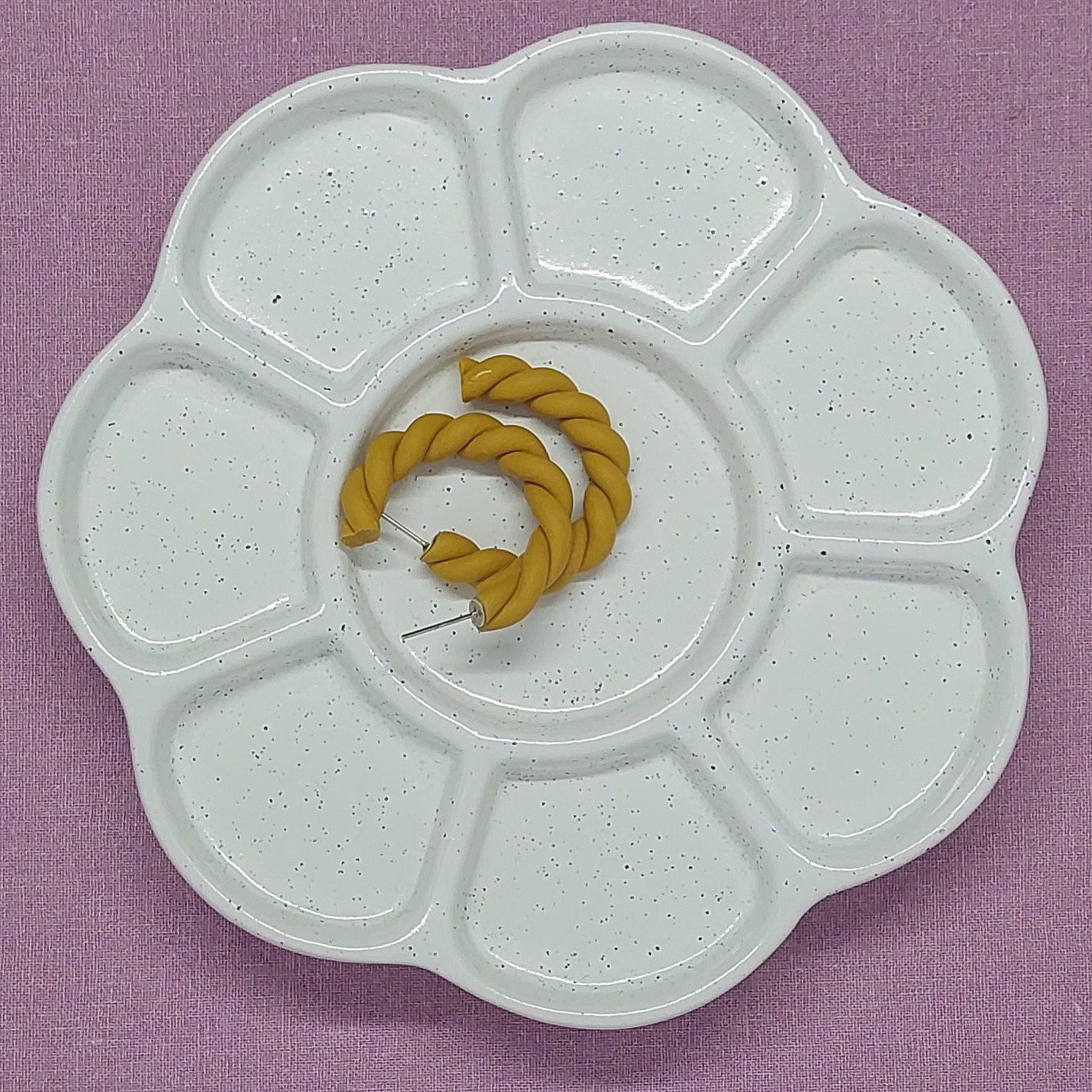 Cr&eacute;oles &agrave; torsades &eacute;paisses effet panier