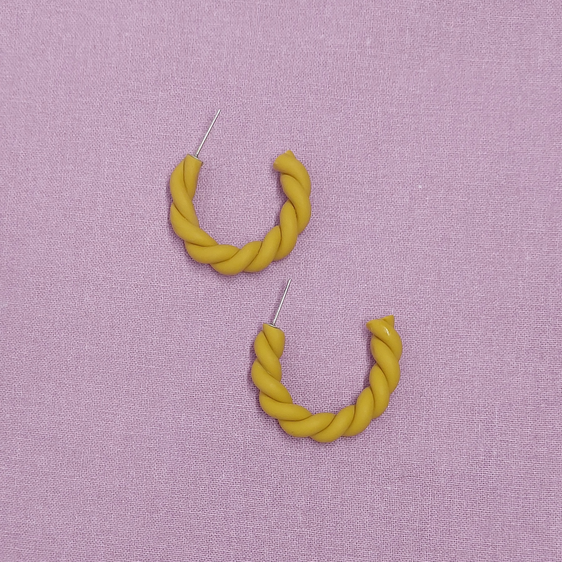 Cr&eacute;oles &agrave; torsades &eacute;paisses effet panier