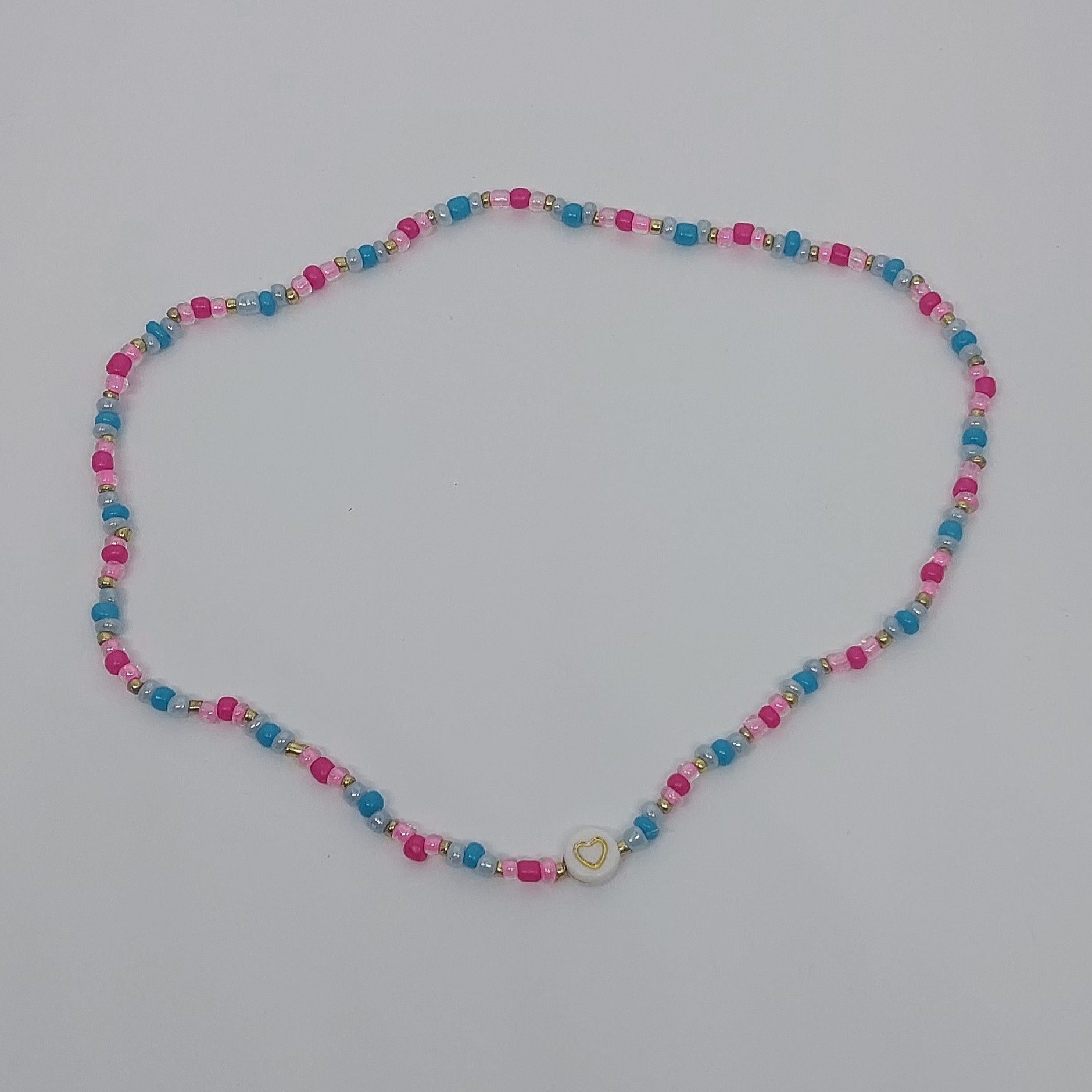 Ras du cou flaschi coeur dor&eacute; : Positive attitude